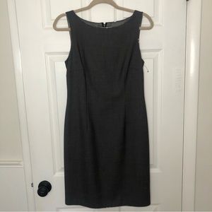 Moschino Cheap and Chic Wool Chainlink Trim Dress